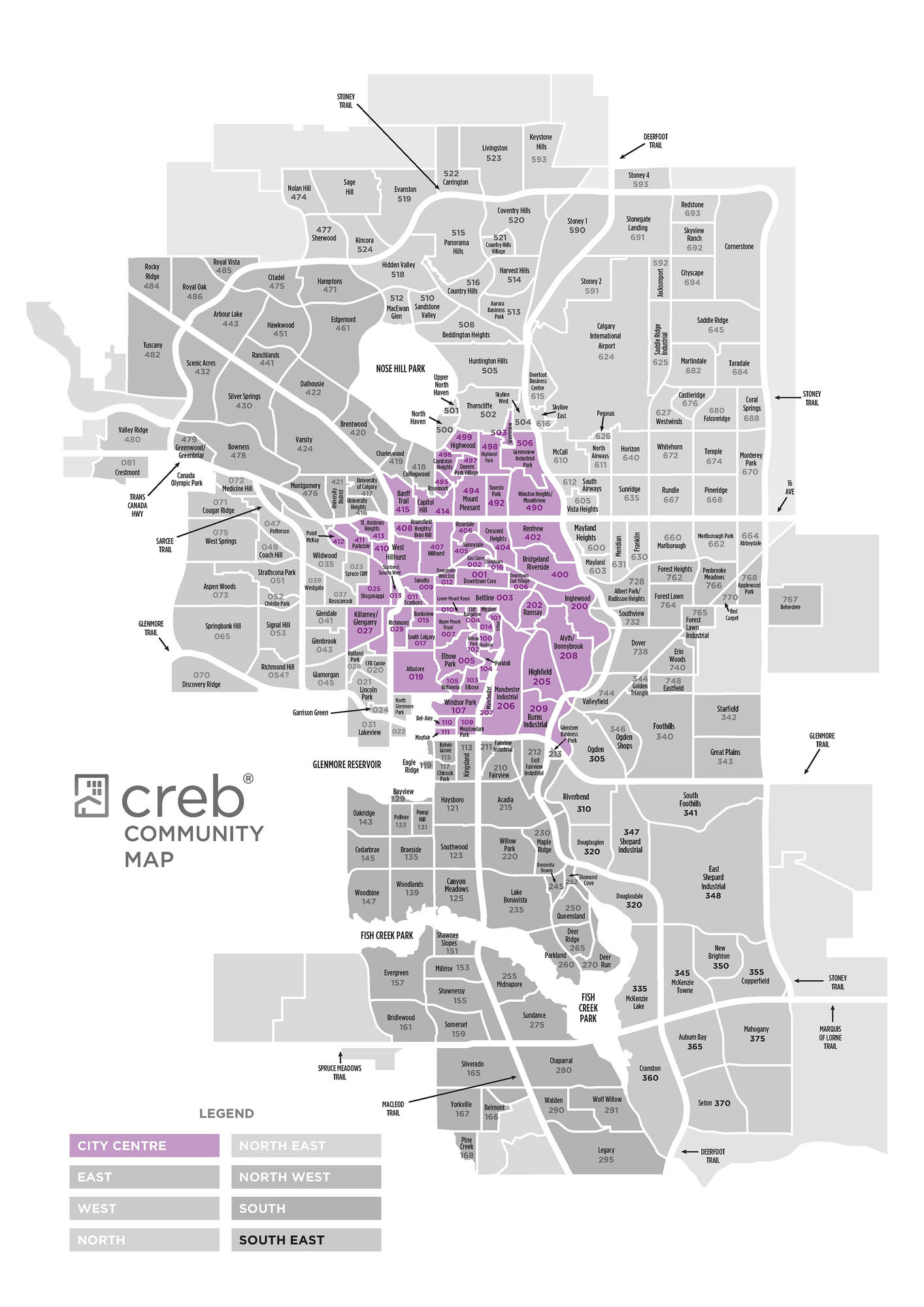 Inner City - City Centre - Calgary Real Estate Communities